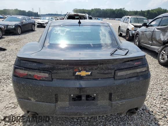 2015 Chevrolet Camaro SS with VIN 2G1FH1EJ1F9173947, listed as a Copart auction lot 68807705 with 98,104 mi miles and Salvage title. Bid and sale history available at DreamBid. Image 6.