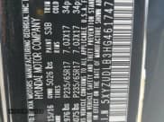 ✅ 2017 Hyundai Santa Fe 2.4L • VIN: 5XYZUDLB3HG461747 • Лот: 53861054. Опубликован ранее на Copart с пробегом 66 225 миль. Бесплатный доступ к архиву аукционных продаж из США и подробный отчёт об истории автомобиля на DreamBid. Изображение 12.