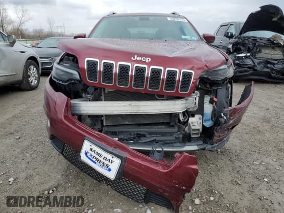 ✅ 2019 Jeep Cherokee Limited • VIN: 1C4PJMDN3KD167277 • Lot: 50205235. Listed on Copart with 57,257 mi. Free auction sales archive from the USA and detailed vehicle history report at DreamBid. Image 5.