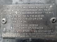 ✅ 1982 Land Rover Range Rover • VIN: SALLHAMV1AF503239 • Лот: 73502894. Опубликован ранее на Copart с пробегом Не указан. Бесплатный доступ к архиву аукционных продаж из США и подробный отчёт об истории автомобиля на DreamBid. Изображение 12.