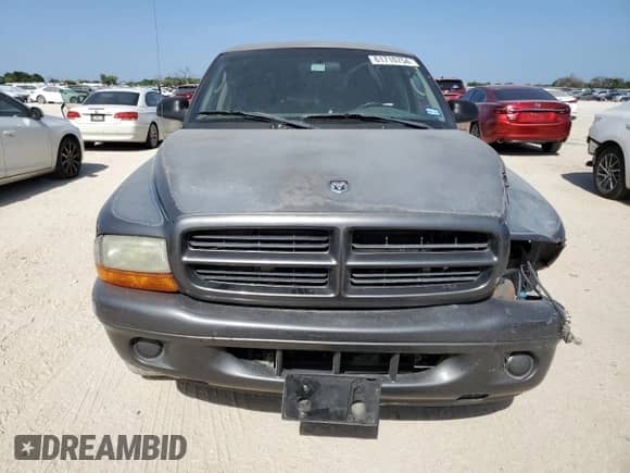 2002 Dodge Dakota with VIN 1B7GL12X32S716758, listed as a Copart auction lot 61710754 with 265,494 mi miles and Salvage title. Bid and sale history available at DreamBid. Image 5.