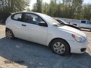 2008 Hyundai Accent GS with VIN KMHCM36C18U060454, listed as a Copart auction lot 66826504 with 140,594 mi miles and Clean title. Bid and sale history available at DreamBid. Image 4.