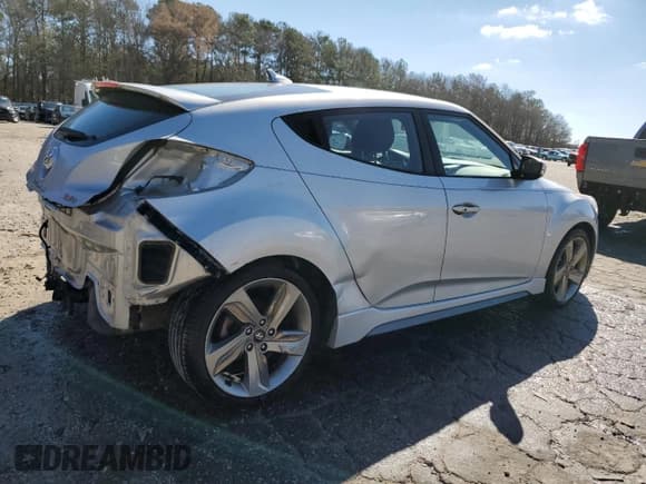 ✅ 2014 Hyundai Veloster Turbo • VIN: KMHTC6AE8EU183757 • Lot: 47384425. Wystawiony na Copart z przebiegiem 82 561 mil. Bezpłatny archiwum sprzedaży aukcyjnych z USA i szczegółowy raport historii pojazdu na DreamBid. Zdjęcie 3.