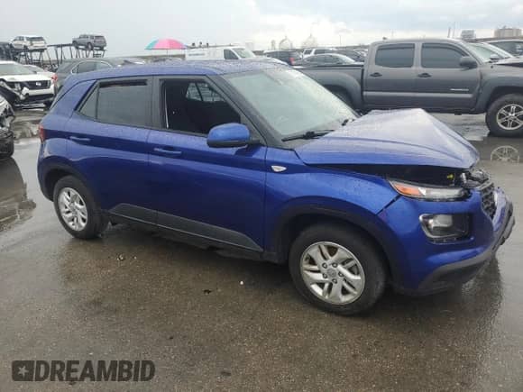 2021 Hyundai Venue SE z VIN KMHRB8A35MU069754, wystawiony jako Copart lot #81769885 z przebiegiem Nie podano mil oraz Szkoda całkowita • Salvage title. Historia ofert i sprzedaży dostępna na DreamBid. Obrazek 4.