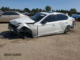 ✅ 2014 Infiniti Q50 Premium • VIN: JN1BV7AR2EM680809 • Lot: 70569955. Listed on Copart with 124,926 mi. Free auction sales archive from the USA and detailed vehicle history report at DreamBid. Image 1.