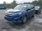 ✅ 2019 Honda Pilot EX-L • VIN: 5FNYF5H51KB044995 • Lot: 43793459. Listed on IAAI with 57,747 mi. Free auction sales archive from the USA and detailed vehicle history report at DreamBid. Image 2.
