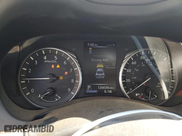 ✅ 2020 Infiniti Q50 Luxe • VIN: JN1EV7AP0LM206429 • Lot: 56853085. Listed on Copart with 126,636 mi. Free auction sales archive from the USA and detailed vehicle history report at DreamBid. Image 9.