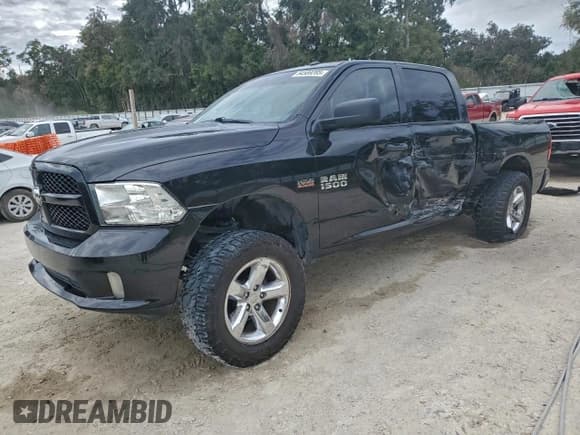 ✅ 2018 Ram 1500 Express • VIN: 3C6RR6KT5JG264228 • Lot: 94589285. Listed on Copart with 73,463 mi. Free auction sales archive from the USA and detailed vehicle history report at DreamBid. Image 1.