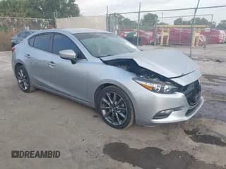 ✅ 2018 Mazda 3 Touring • VIN: 3MZBN1V31JM205356 • Lot: 43772312. Listed on IAAI with 88,947 mi. Free auction sales archive from the USA and detailed vehicle history report at DreamBid. Image 1.