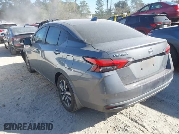 ✅ 2021 Nissan Versa SV • VIN: 3N1CN8EV0ML881845 • Lot: 43454278. Listed on IAAI with 54,040 mi. Free auction sales archive from the USA and detailed vehicle history report at DreamBid. Image 3.