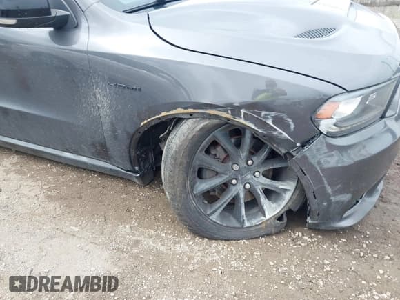 ✅ 2018 Dodge Durango R/T • VIN: 1C4SDJCT0JC372124 • Lot: 42259990. Listed on IAAI with 131,414 mi. Free auction sales archive from the USA and detailed vehicle history report at DreamBid. Image 6.