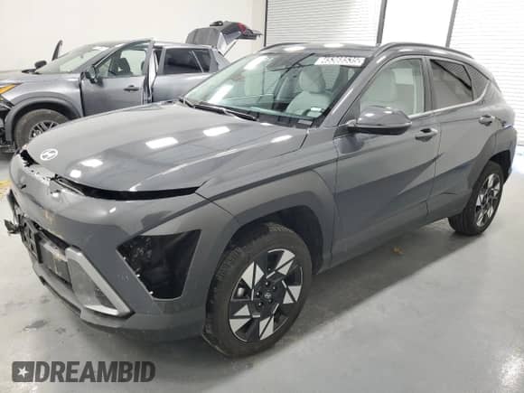 2024 Hyundai Kona SEL with VIN KM8HBCAB4RU118990, listed as a Copart auction lot 45368535 with 14,221 mi miles and Clean title. Bid and sale history available at DreamBid. Image 1.