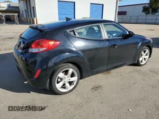 ✅ 2012 Hyundai Veloster w/Red Int • VIN: KMHTC6AD2CU065143 • Lot: 87262524. Listed on Copart with 111,448 mi. Free auction sales archive from the USA and detailed vehicle history report at DreamBid. Image 3.