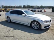 ✅ 2017 BMW 7 Series 740i • VIN: WBA7E2C5XHG739931 • Lot: 81453395. Listed on Copart with 121,438 mi. Free auction sales archive from the USA and detailed vehicle history report at DreamBid. Image 4.