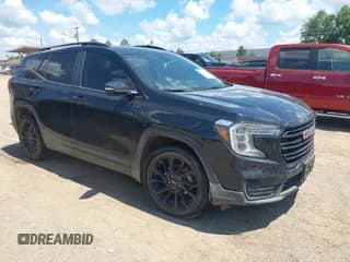 ✅ 2024 GMC Terrain SLE • VIN: 3GKALTEG3RL305421 • Lot: 42572248. Listed on IAAI with 25,218 mi. Free auction sales archive from the USA and detailed vehicle history report at DreamBid. Image 1.