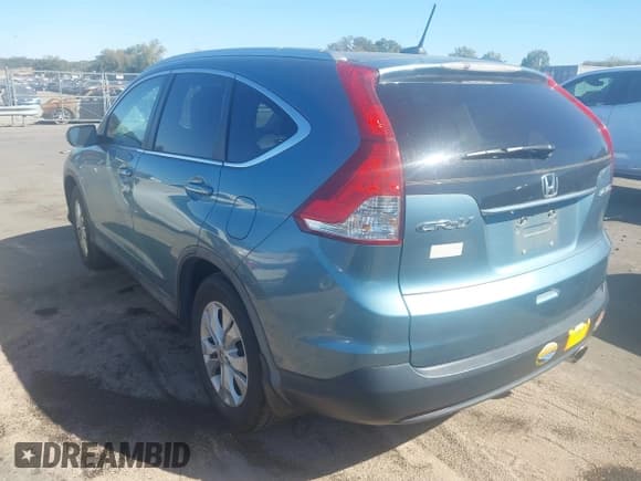 ✅ 2013 Honda CR-V EX-L • VIN: 5J6RM4H75DL053568 • Lot: 43521380. Listed on IAAI with 131,284 mi. Free auction sales archive from the USA and detailed vehicle history report at DreamBid. Image 3.