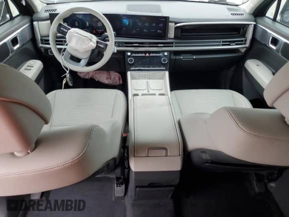 2024 Hyundai Santa Fe SEL z VIN 5NMP24GL0RH014199, wystawiony jako Copart lot #44029185 z przebiegiem 42 812 mil mil oraz Czysty tytuł • Clean title. Historia ofert i sprzedaży dostępna na DreamBid. Obrazek 8.