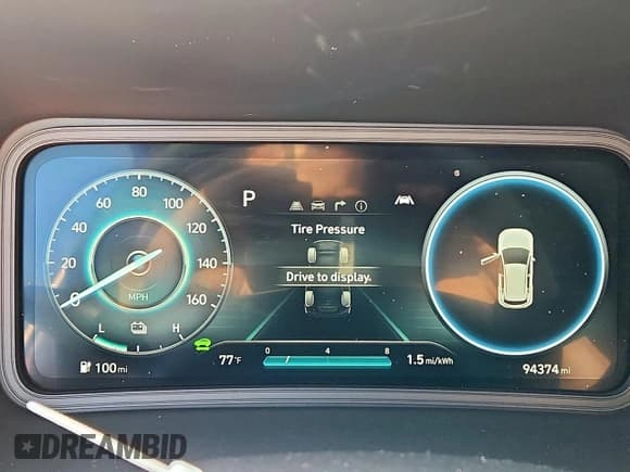 ✅ 2023 Hyundai Kona SEL • VIN: KM8K33AG2PU193120 • Lot: 91647305. Listed on Copart with 94,374 mi. Free auction sales archive from the USA and detailed vehicle history report at DreamBid. Image 9.