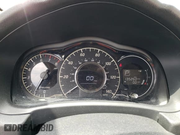 ✅ 2017 Nissan Note SV • VIN: 3N1CE2CP9HL362557 • Lot: 54840585. Listed on Copart with 135,260 mi. Free auction sales archive from the USA and detailed vehicle history report at DreamBid. Image 9.