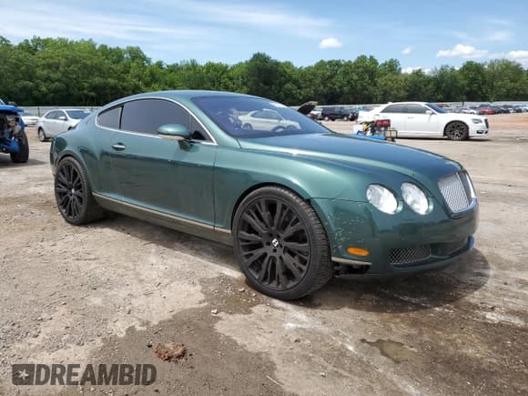 ✅ 2005 Bentley Continental GT GT • VIN: SCBCR63W45C027796 • Lot: 55390734. Listed on Copart with 54,288 mi. Free auction sales archive from the USA and detailed vehicle history report at DreamBid. Image 4.