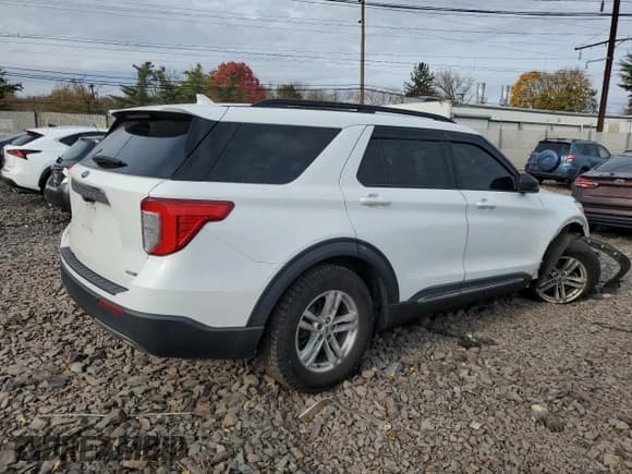 ✅ 2020 Ford Explorer XLT • VIN: 1FMSK8DH2LGB70448 • Lot: 91511145. Listed on Copart with 62,984 mi. Free auction sales archive from the USA and detailed vehicle history report at DreamBid. Image 3.