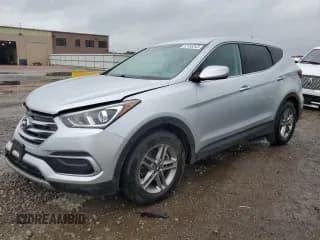 ✅ 2018 Hyundai Santa Fe 2.4L • VIN: 5XYZT3LB9JG569177 • Лот: 52165343. Опубликован ранее на Copart с пробегом Не указан. Бесплатный доступ к архиву аукционных продаж из США и подробный отчёт об истории автомобиля на DreamBid. Изображение 1.