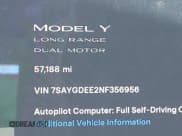 ✅ 2022 Tesla Model Y Long Range • VIN: 7SAYGDEE2NF356956 • Лот: 43450069. Опубликован ранее на IAAI с пробегом 57 188 миль. Бесплатный доступ к архиву аукционных продаж из США и подробный отчёт об истории автомобиля на DreamBid. Изображение 14.