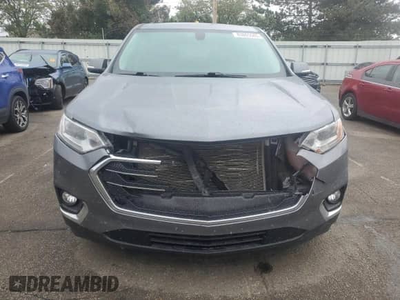 2019 Chevrolet Traverse LT Cloth z VIN 1GNERGKW6KJ273244, wystawiony jako Copart lot #83865585 z przebiegiem 60 769 mil mil oraz Szkoda całkowita • Salvage title. Historia ofert i sprzedaży dostępna na DreamBid. Obrazek 5.