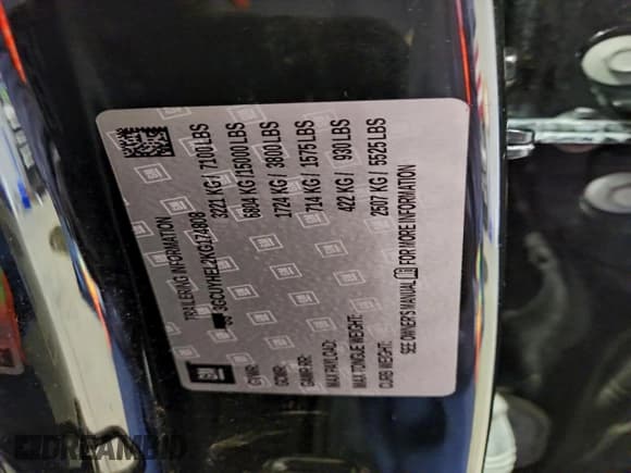 ✅ 2019 Chevrolet Silverado 1500 High Country • VIN: 3GCUYHEL2KG174808 • Lot: 96144285. Wystawiony na Copart z przebiegiem 66 691 mil. Bezpłatny archiwum sprzedaży aukcyjnych z USA i szczegółowy raport historii pojazdu na DreamBid. Zdjęcie 12.