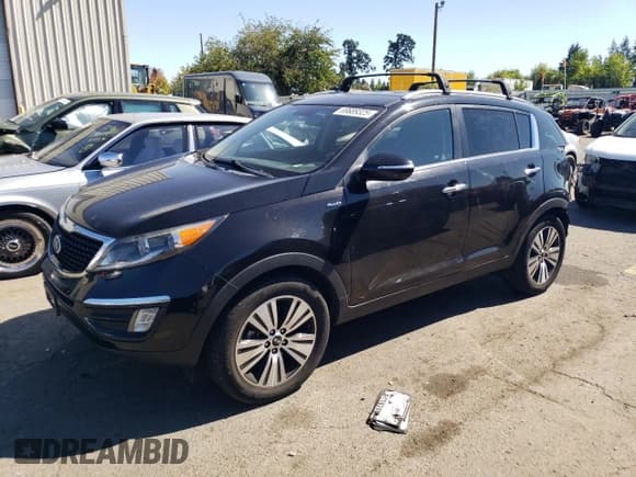 ✅ 2014 Kia Sportage EX • VIN: KNDPCCAC4E7599869 • Lot: 69689325. Listed on Copart with 89,430 mi. Free auction sales archive from the USA and detailed vehicle history report at DreamBid. Image 1.