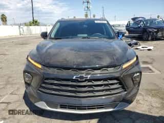 2023 Chevrolet Blazer LT with VIN 3GNKBCR42PS198441, listed as a Copart auction lot 69799984 with 9,596 mi miles and Salvage title. Bid and sale history available at DreamBid. Image 5.