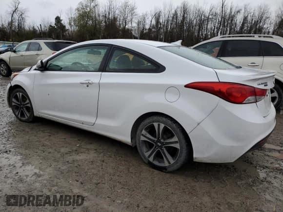 ✅ 2013 Hyundai Elantra GS • VIN: KMHDH6AE5DU022853 • Lot: 90781225. Listed on Copart with 153,427 mi. Free auction sales archive from the USA and detailed vehicle history report at DreamBid. Image 2.