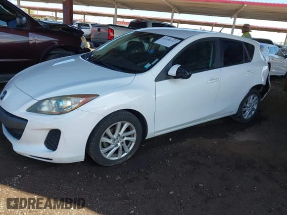✅ 2012 Mazda 3 i Touring • VIN: JM1BL1L8XC1660102 • Lot: 42398247. Listed on IAAI with 175,043 mi. Free auction sales archive from the USA and detailed vehicle history report at DreamBid. Image 2.
