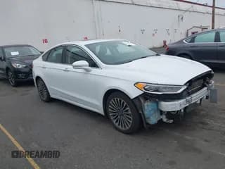 ✅ 2018 Ford Fusion Titanium • VIN: 3FA6P0D90JR234225 • Lot: 43134139. Listed on IAAI with 92,932 mi. Free auction sales archive from the USA and detailed vehicle history report at DreamBid. Image 1.
