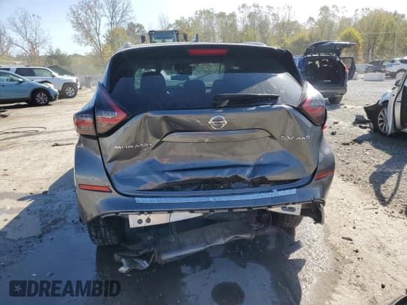 ✅ 2022 Nissan Murano SV • VIN: 5N1AZ2BS4NC126660 • Лот: 89838735. Опубликован ранее на Copart с пробегом 37 829 миль. Бесплатный доступ к архиву аукционных продаж из США и подробный отчёт об истории автомобиля на DreamBid. Изображение 6.
