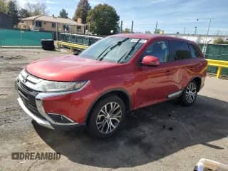 2018 Mitsubishi Outlander SE with VIN JA4AD3A38JZ041292, listed as a Copart auction lot 83993865 with 95,809 mi miles and Salvage title. Bid and sale history available at DreamBid. Image 1.
