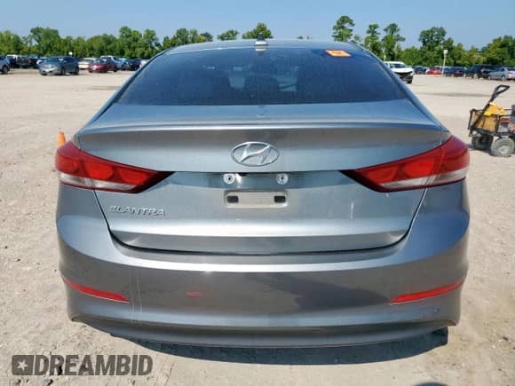 2018 Hyundai Elantra Value Edition with VIN KMHD84LFXJU547820, listed as a Copart auction lot 70680385 with 20,689 mi miles and Salvage title. Bid and sale history available at DreamBid. Image 6.