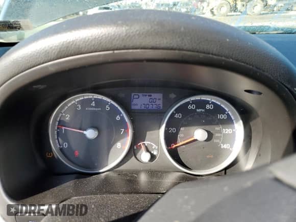 2011 Hyundai Accent GLS z VIN KMHCN4AC0BU610678, wystawiony jako Copart lot #80771464 z przebiegiem 170 776 mil mil oraz Szkoda całkowita • Salvage title. Historia ofert i sprzedaży dostępna na DreamBid. Obrazek 9.