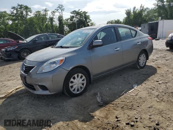 ✅ 2012 Nissan Versa SV • VIN: 3N1CN7AP5CL903791 • Lot: 59574345. Listed on Copart with 141,536 mi. Free auction sales archive from the USA and detailed vehicle history report at DreamBid. Image 1.
