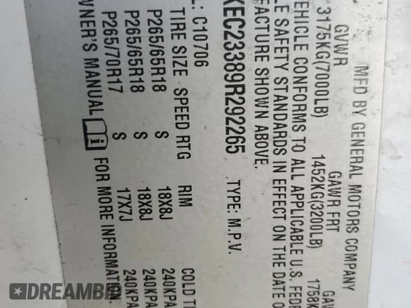 ✅ 2009 GMC Yukon • VIN: 1GKEC23389R292265 • Лот: 46250415. Опубликован ранее на Copart с пробегом 222 567 миль. Бесплатный доступ к архиву аукционных продаж из США и подробный отчёт об истории автомобиля на DreamBid. Изображение 14.