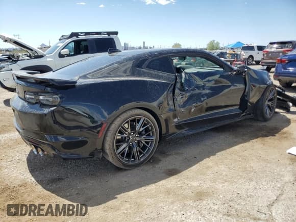 ✅ 2023 Chevrolet Camaro ZL1 • VIN: 1G1FK1R64P0159981 • Лот: 61981435. Опубликован ранее на Copart с пробегом 14 485 миль. Бесплатный доступ к архиву аукционных продаж из США и подробный отчёт об истории автомобиля на DreamBid. Изображение 3.