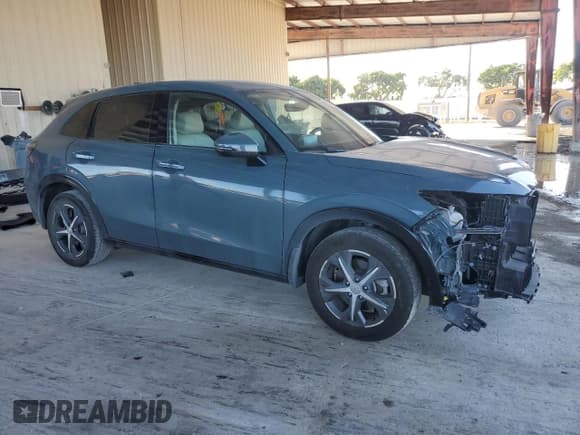 ✅ 2024 Honda HR-V EX-L • VIN: 3CZRZ1H72RM723163 • Lot: 89725195. Listed on Copart with 53,424 mi. Free auction sales archive from the USA and detailed vehicle history report at DreamBid. Image 4.