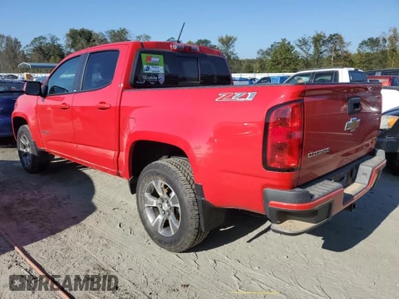 ✅ 2015 Chevrolet Colorado 4WD Z71 • VIN: 1GCGTCE31F1274756 • Лот: 73986544. Опубликован ранее на Copart с пробегом 42 166 миль. Бесплатный доступ к архиву аукционных продаж из США и подробный отчёт об истории автомобиля на DreamBid. Изображение 2.