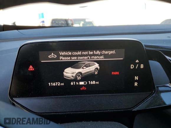 ✅ 2022 Volkswagen ID.4 Pro • VIN: WVGRMPE2XNP048629 • Lot: 79921583. Listed on Copart with 11,672 mi. Free auction sales archive from the USA and detailed vehicle history report at DreamBid. Image 9.