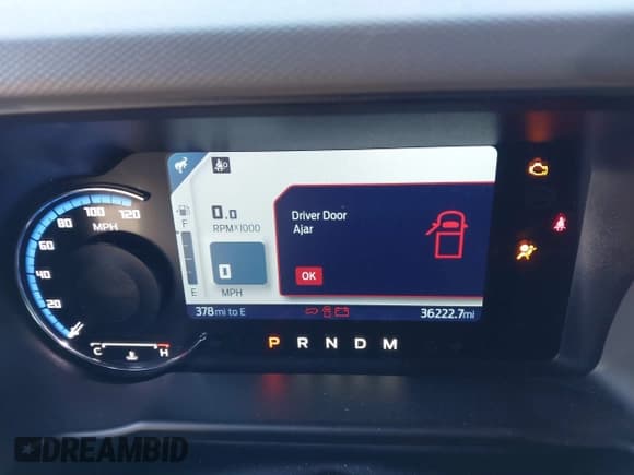 ✅ 2023 Ford Bronco • VIN: 1FMEE5BP1PLA88463 • Lot: 41871905. Listed on IAAI with 36,223 mi. Free auction sales archive from the USA and detailed vehicle history report at DreamBid. Image 7.