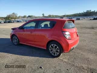 2017 Chevrolet Sonic LT с VIN 1G1JD6SH6H4142431, выставлен на аукционе Copart как лот 74787504 с пробегом 58 329 миль миль и На запчасти • Non repairable. История ставок и продаж доступна на DreamBid. Изображение 2.