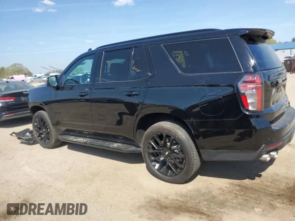 2023 Chevrolet Tahoe RST with VIN 1GNSKRKL2PR442337, listed as a Copart auction lot 50817575 with 25,972 mi miles and Salvage title. Bid and sale history available at DreamBid. Image 2.