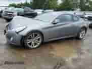 2010 Hyundai Genesis Coupe Track with VIN KMHHU6KH0AU031316, listed as a Copart auction lot 73744764 with 156,983 mi miles and Salvage title. Bid and sale history available at DreamBid. Image 1.