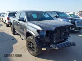 2022 Toyota Tacoma SR5 with VIN 3TMAZ5CN5NM195631, listed as a IAAI auction lot 43172697 with 40,382 mi miles and . Bid and sale history available at DreamBid. Image 1.
