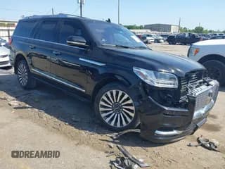 ✅ 2020 Lincoln Navigator Reserve • VIN: 5LMJJ3LT1LEL08545 • Лот: 42024400. Опубликован ранее на IAAI с пробегом 57 651 миль. Бесплатный доступ к архиву аукционных продаж из США и подробный отчёт об истории автомобиля на DreamBid. Изображение 1.
